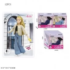Одяг для ляльок BabyToys WX263-2 різних кольорів 12 штук