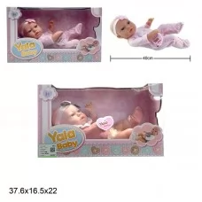 Пупс 40см YL2060F/G 2в.кор.37,5*16,5*22 