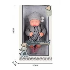 Кукла пупс BabyToys S 012-8 B для девочки пластиковая