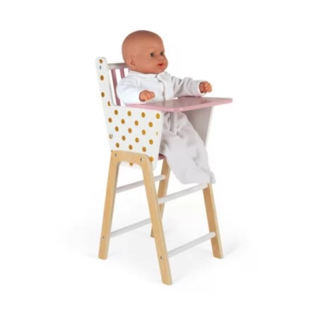 Стульчик для куклы Janod Candy Chic розовый J05888 Стульчик для куклы Janod Candy Chic розовый J05888