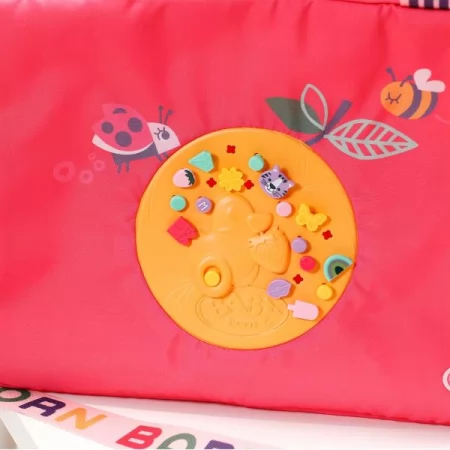 Сумка для ляльки BABY BORN серії "Pinplay" – ТУРБОТЛИВИЙ ДОГЛЯД з аксес. Сумка для ляльки BABY BORN серії "Pinplay" – ТУРБОТЛИВИЙ ДОГЛЯД з аксес.