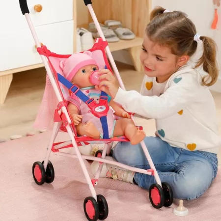 Візочок для ляльки BABY BORN – ЯСКРАВЕ МІСТО прогулянкова, складна