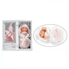 Пупс BabyToys 216-2 пластиковый для девочки разных цветов