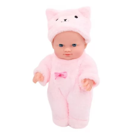 Пупс BabyToys 565-P 20см пластиковий для дівчинки