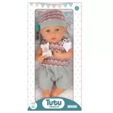 Пупс детский BabyToys 6215 пластиковый разные цвета