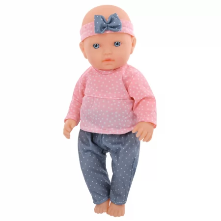 Лялька-пупс BabyToys 6980 35см з люлькою-переноскою Лялька-пупс BabyToys 6980 35см з люлькою-переноскою