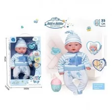Пупс BabyToys DH 2370 E пластиковый для девочки