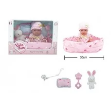 Пупс для девочки BabyToys YL 2512 пластиковый в коробке
