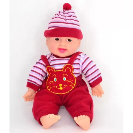 Кукла пупс хохотун BabyToys 2545 смеется пластиковая