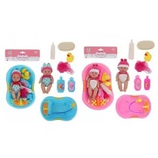Пупс BabyToys Т 8013-2 з ванною та аксесуарами, 2 види