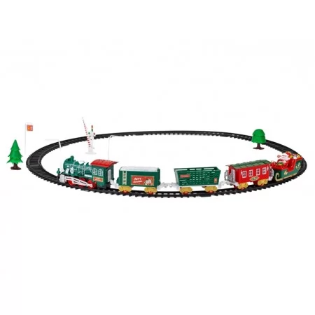 Рождественский паровоз с музыкой Merry Christmas 185 см, 9126-005