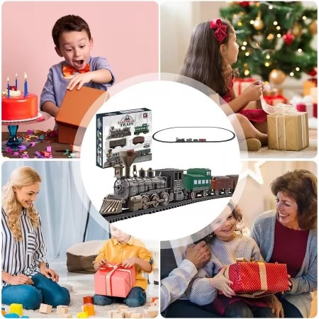 Залізниця BabyToys YY 552 з автоматичним рухом, 22 елементи Залізниця BabyToys YY 552 з автоматичним рухом, 22 елементи