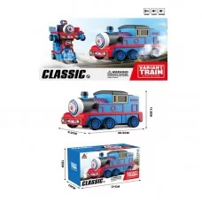 Музичний паровоз BabyToys FW 338-7 A пластиковий
