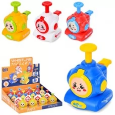 Заводной поезд BabyToys 568C-11 со свистком, 9 см