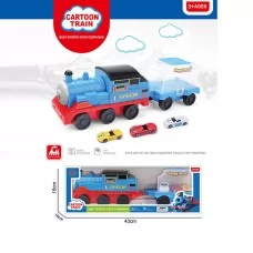 Детский поезд BabyToys 413-1 пластиковый для девочек и мальчиков
