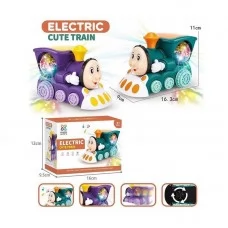 Детский поезд BabyToys 799-1 со светом и звуком