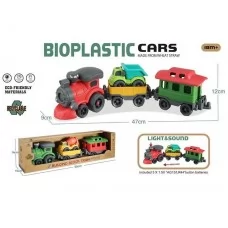 Детский поезд BabyToys 933-821 AM пластиковый