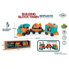 Детский поезд BabyToys 933-832 со звуком и светом
