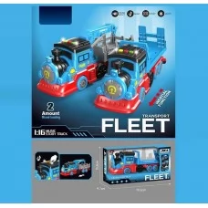 Детский поезд BabyToys H 2512 со светом и звуком, 28 см