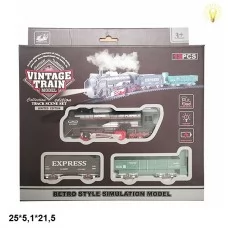 Детская железная дорога BabyToys 4299-80 со светом на батарейках