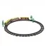Детская железная дорога BabyToys 2941A со звуком и светом 62см