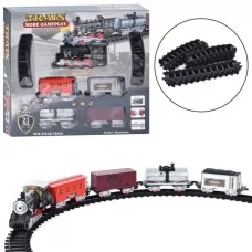 Детская железная дорога BabyToys B0314 со звуком и светом