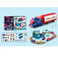 Детская железная дорога BabyToys 128-47 с 3 локомотивами
