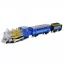 Железная дорога 70144 (611) Голубой вагон, 282см, локомотив22,5см, вагон2шт, муз(укр), свет, дым, на бат-ке, в кор-ке