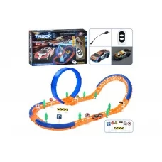 Игровой трек FT-68, 41 деталь, с машинкой на аккумуляторе и дистанционным управлением 24G, USB