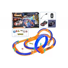 Игровой трек FT-69, 58 деталей, двойная петля, радиоуправляющая машинка 24G с аккумулятором и USB