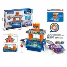 Автотрек гараж BabyToys 660 S-100 со сменой цвета и водным баком