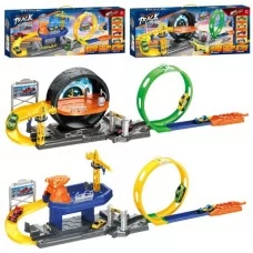 Детский автотрек BabyToys 8205-06 с поворотом 360 и 4 машинками