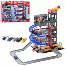 Гараж паркінг BabyToys 92128A 4 поверхи з ліфтом