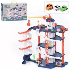 Гараж дитячий BabyToys A333-255G з ліфтом, 5 поверхів