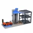 Гараж BabyToys MH-1986 3 этажа с лифтом и машиной