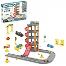 Гараж парковка BabyToys P3033 5 этажей с машинками