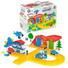 Гараж Technok Toys 0006 с 99 элементами для мальчиков