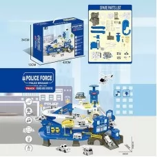 Гараж-парковка BabyToys ZX 005 A поліцейська станція зі звуком