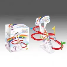 Автотрек BabyToys 1112-7 с поднимателем, звуком и светом Автотрек BabyToys 1112-7 с поднимателем, звуком и светом