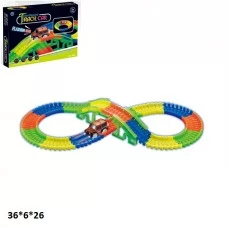 Автотрек BabyToys 1802 с машинкой на батарейках и светом