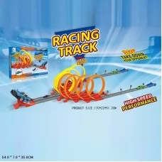 Автотрек BabyToys 3317 с металлическими машинками 2 шт