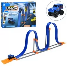 Автотрек BabyToys 679-604A инерционный 38 деталей