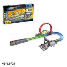 Автотрек BabyToys 8030 с металлической машинкой, пластик