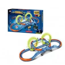 Автотрек BabyToys 89936 63 элемента светится в темноте