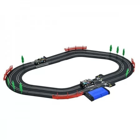 Трек A51-6A 240см/ 90х60см, д/к(на шнурі, 2 пульти), 1:43, машина 2шт 10см, на бат-ці/ від мережі, в кор-ці Трек A51-6A 240см/ 90х60см, д/к(на шнурі, 2 пульти), 1:43, машина 2шт 10см, на бат-ці/ від мережі, в кор-ці