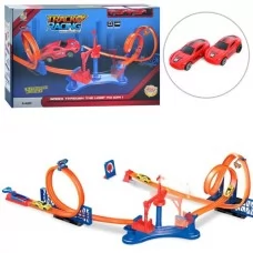 Автотрек BabyToys B7803 инерционный с машинками 60см