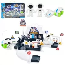 Автотрек BabyToys BBQ550-62 космодром с 2 машинками