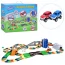 Автотрек BabyToys CF1108 с 2 машинками и мостами, 288 деталей