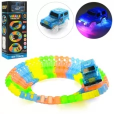 Автотрек BabyToys GD-49A светится в темноте 66см