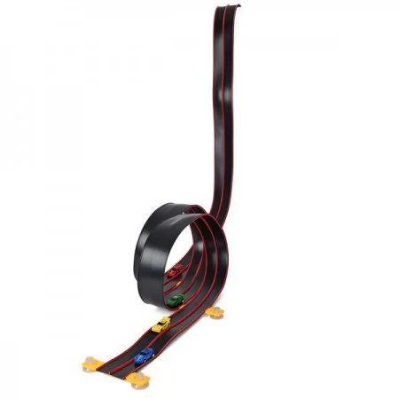 Трек GD899-11 600см, оборот 360, машина 4шт (7см, инерция, подвижная деталь), присоски, 22дет, в кор-ке, 30,5-25-11см Трек GD899-11 600см, оборот 360, машина 4шт (7см, инерция, подвижная деталь), присоски, 22дет, в кор-ке, 30,5-25-11см